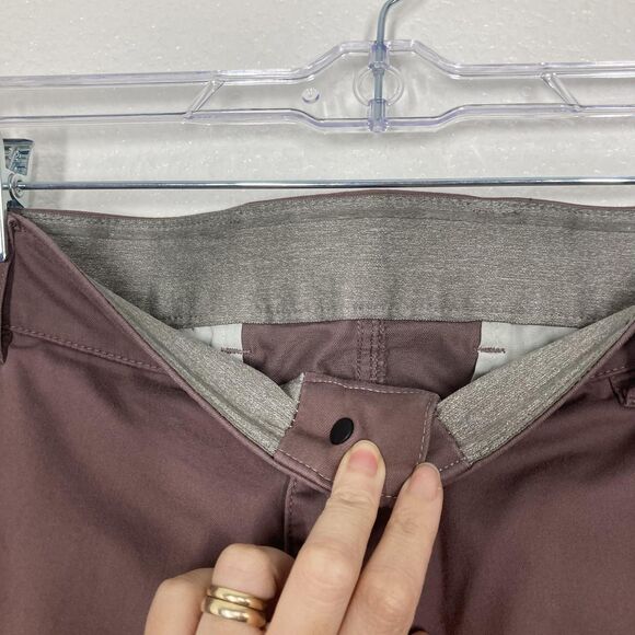 Nike Dri-FIT Chino Golf Shorts Mens 38 Brown Stretch Lightweight DA4142-291 - Picture 5 of 14